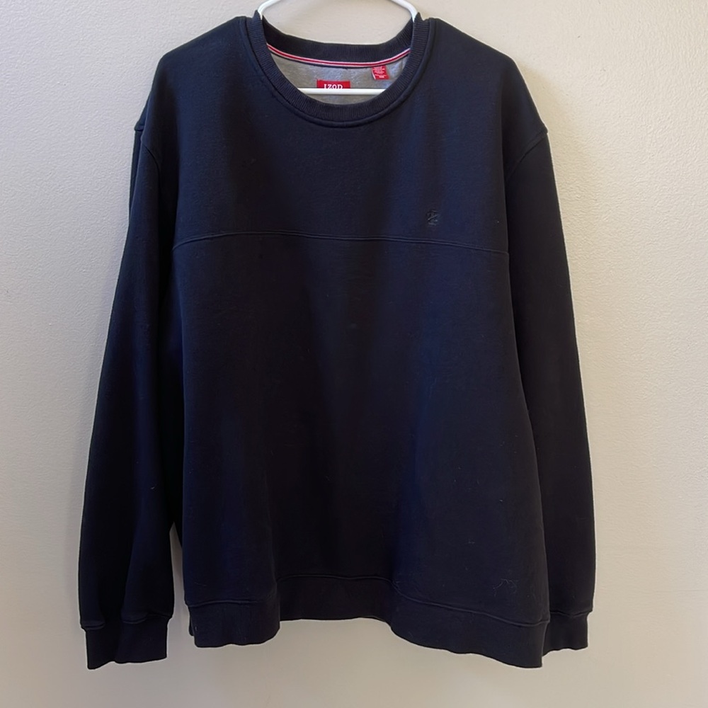Black Crew Neck Long Sleeve Sweatshirt Sz XXL/TTG/XXG